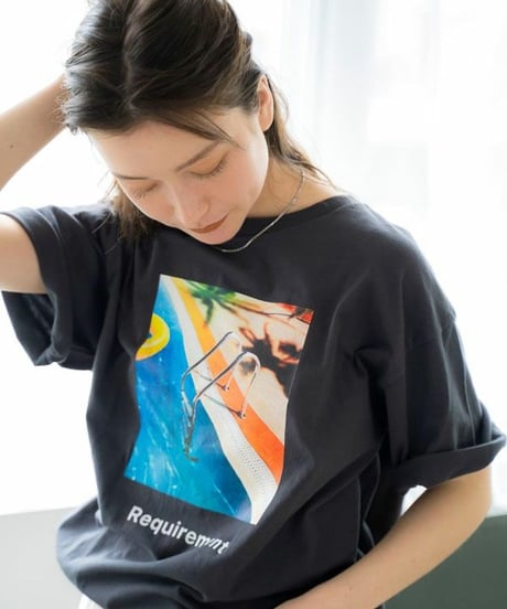 Ungrid (アングリッド)  フォトビッグロゴTee 112422723501