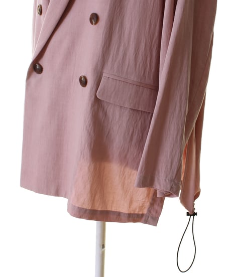 TRANOI.　トラノイ　balloon hem tailored rayon jacket 242J305 2026NEWARIIVAL