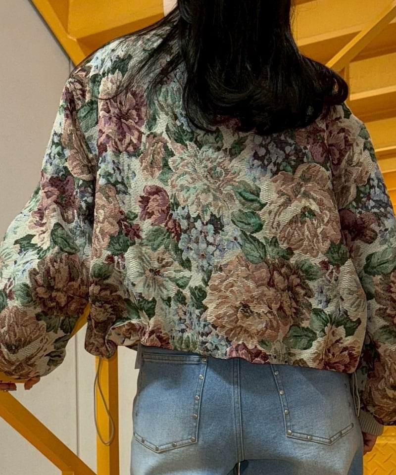 MICALLE MICALLE ミカーレミカーレ ゴブラン ドッキング ブルゾン