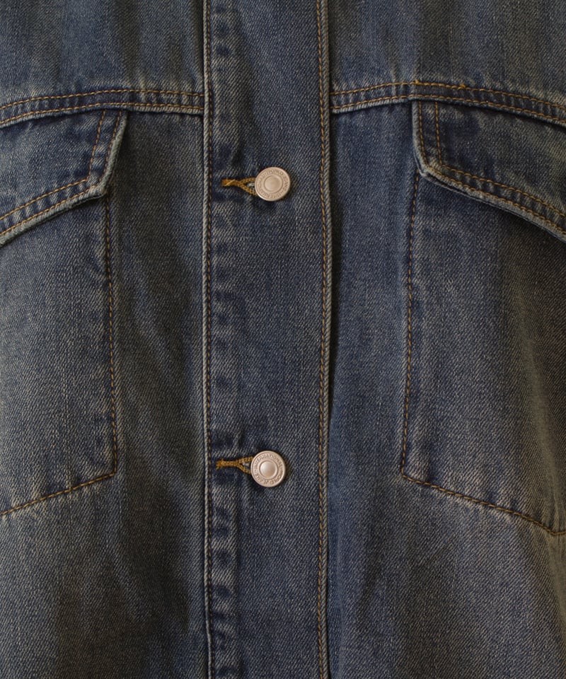 Dignite collier ディニテコリエ デニムバルーンジャケット 80256034 本