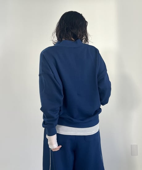 FOSI. フォーシハーフジップロゴスウェットPO　F3301