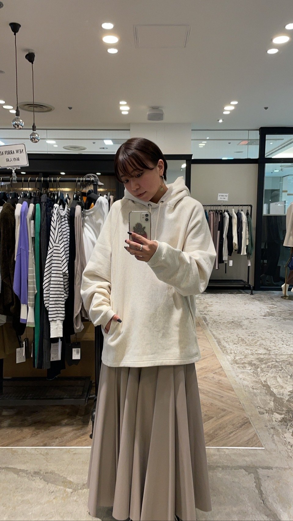 2024 AUTUMN&WINTERTRANOI. トラノイ エコレザーサーキュラースカート 