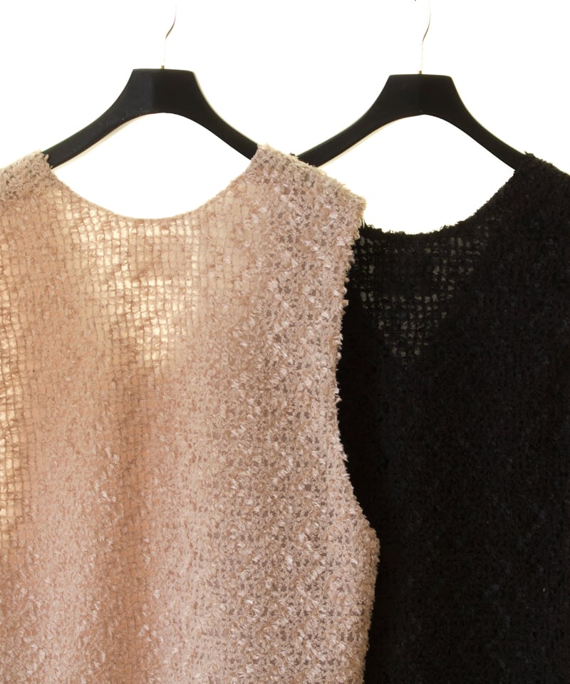 Cafune カフネ フェザーベスト feather vest545915 本州送料無料！