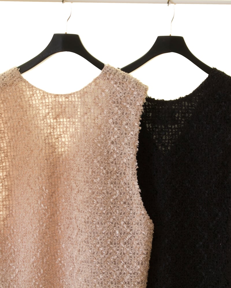 Cafune カフネ フェザーベスト feather vest545915 本州送料無料！