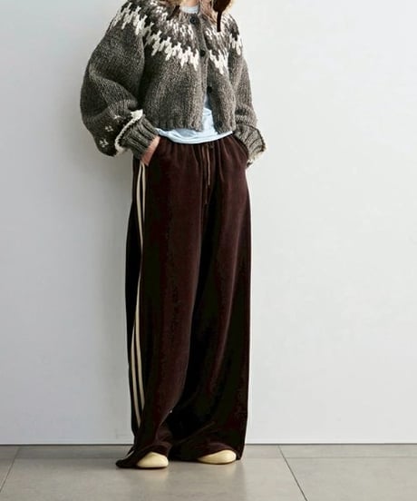 anuke アンヌーク Nordic Handknit Cardigan 62620502 10月下旬発送