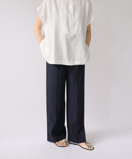 ACUTA　アクータ ブザムフレンチスリーブブラウス 10073750