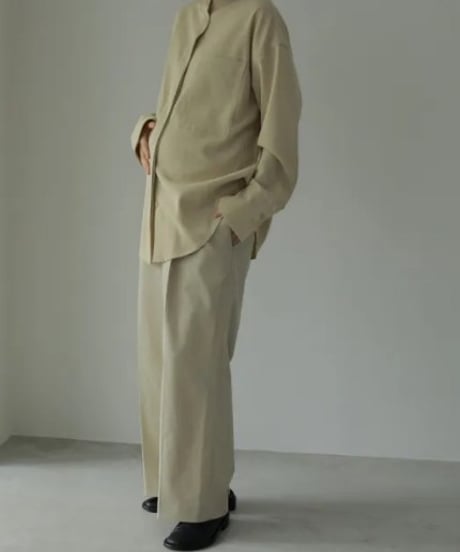 anuke(アンヌーク) Reha. Tuck Wide Pants マタニティーパンツ 72410701月中旬発送予定　本州送料無料！