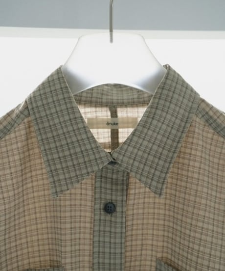 anuke アンヌーク Check Short Shirts 62610415  本州送料無料！
