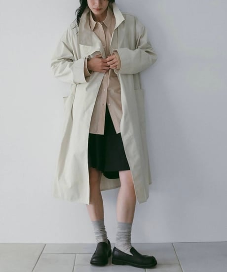 anuke アンヌーク　Stripe Over Shirts　62610401　本州送料無料