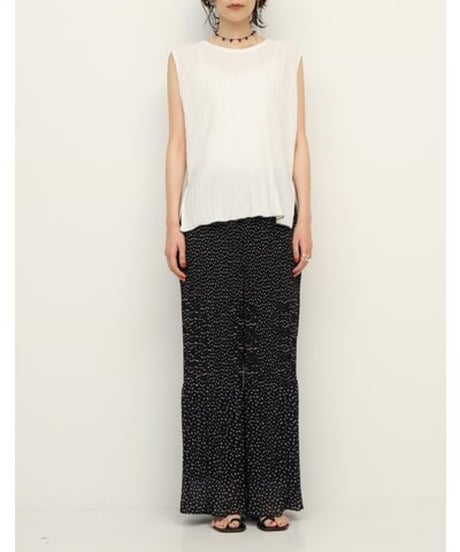 CHIGNON　シニヨン　[8862-406KK] ﾗｲﾝﾜｯｼｬｰﾀﾝｸﾄｯﾌﾟ