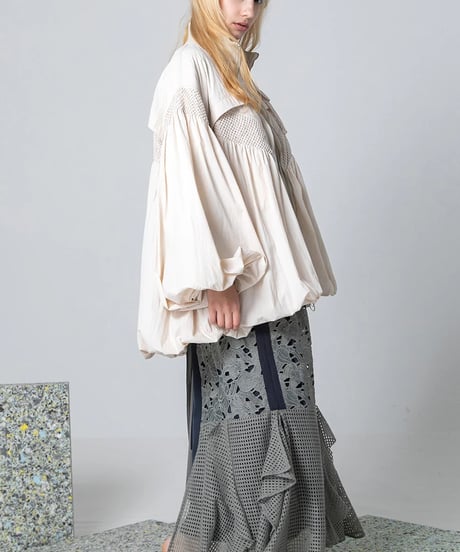 AULA AILA　アウラアイラ　ナイロンバルーンブルゾン NYLON BALLON BLOUSON 1261-02006 本州送料無料 2026NEWARIIVAL