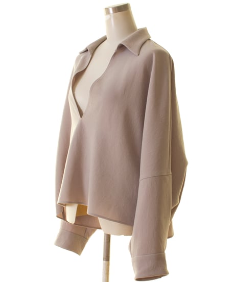 cafune カフネ PASSIONE パシオーネ ROBE　ローブ スキッパーシャツ　stretch georgette skipper pullover　535961 　本州送料無料！