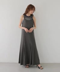 CLEIO クレイオ　リブテレコサロペットワンピース 922-15628(2026NEWARIIVAL)