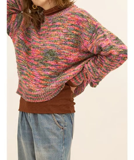 YENN イエンMIX COLOR SLUB PO