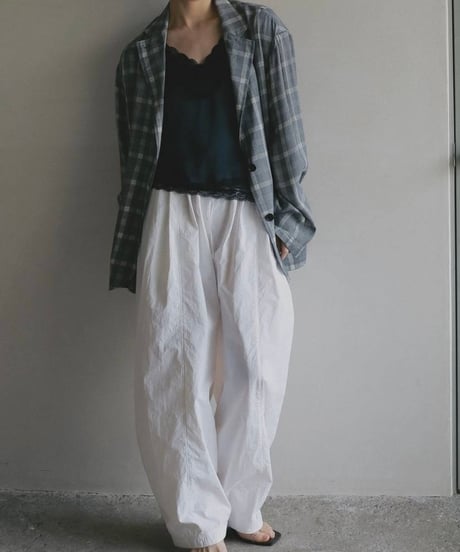 anuke アンヌーク　Volumetuck Cocoon Pants　62610720