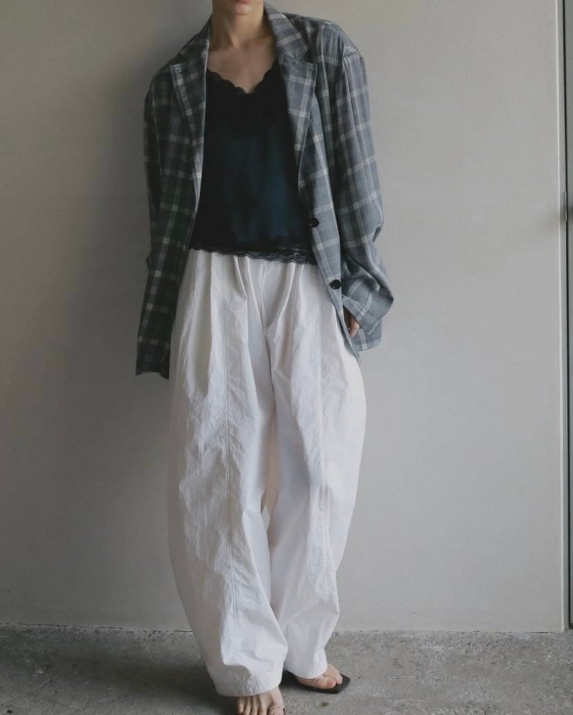 anuke アンヌーク Volumetuck Cocoon Pants 62610720 |