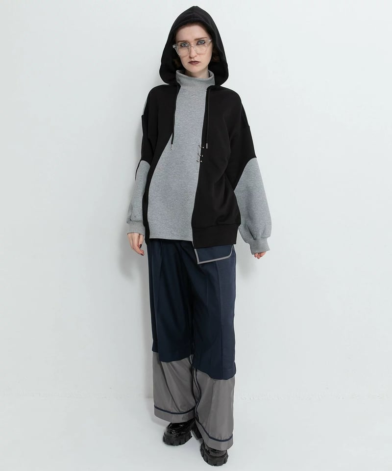 AULA AILA アウラアイラ デコラティブフード DECORATIVE HOODIE 12