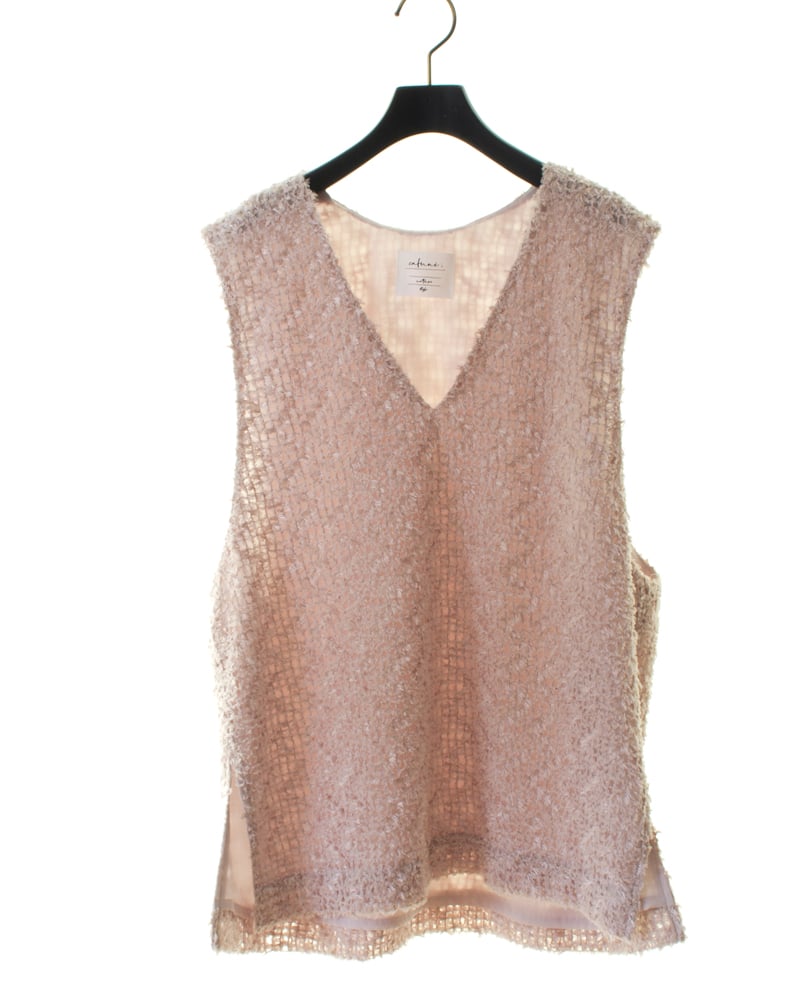 Cafune カフネ フェザーベスト feather vest545915 本州送料無料! Cafune カフネ フェザーベスト feather vest545915 本州送料無料!