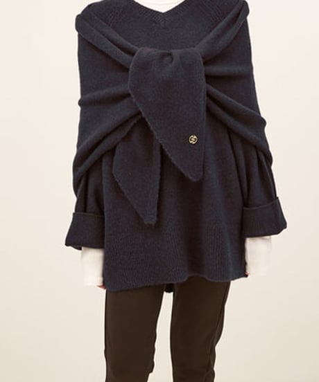 【YENN】ALPACA MIX SCARF