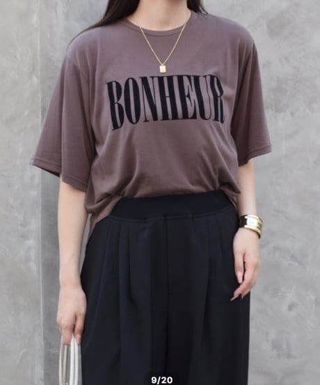 ROSIEE　ロージー BONHERモダールハーフスリーブTシャツ R753250