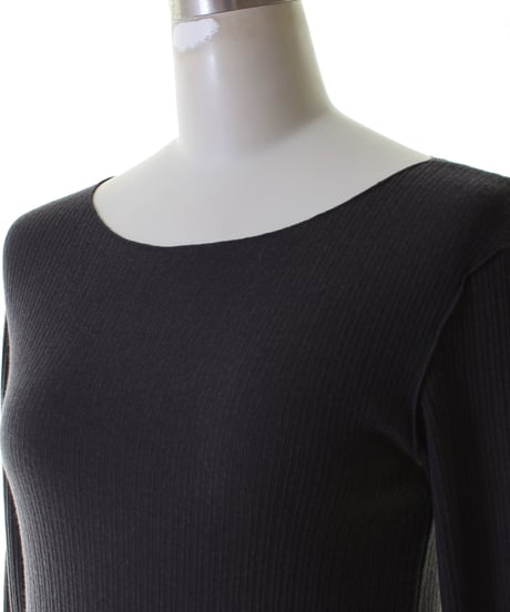 cafune カフネ PASSIONE パシオーネ ROBE　ローブ  薄手ボトルネックリブインナー535972