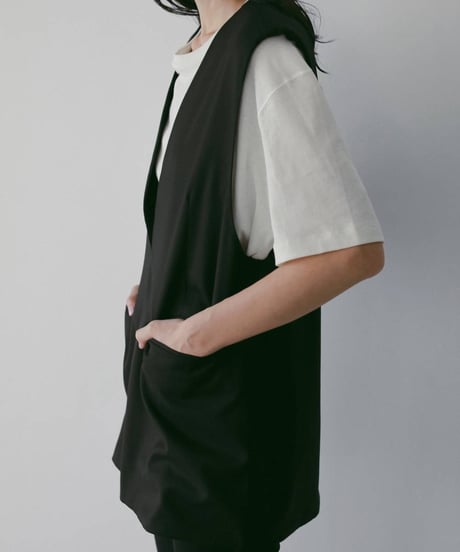 anuke アンヌーク Keyneck Over Vest 62610107 本州送料無料
