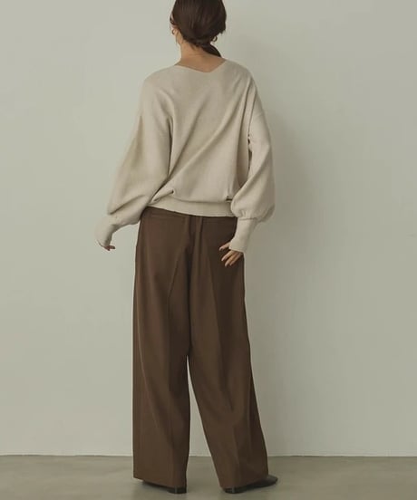 hunch ハンチ 前後2WAYやわもちニット WVQ7012