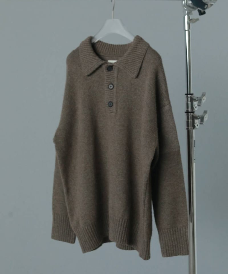 anuke アンヌーク Wool Polo Knit 62520504 本州送料無料！ | D