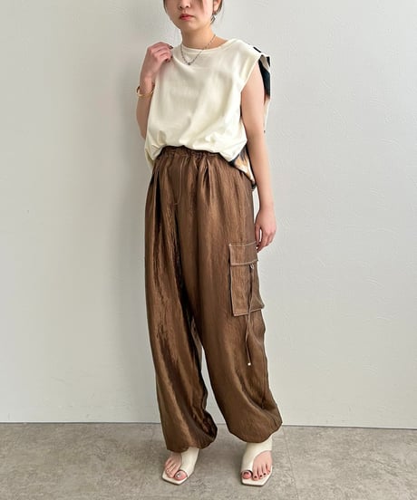 LHELBIE レルビエ 2WAYヘムカーゴパンツ 52148M 本州送料無料！