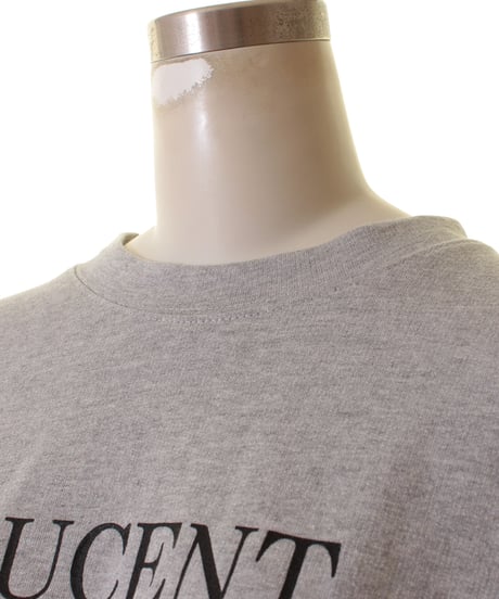Dignite collier　ディニテコリエ　ロゴワイドミニ裏毛T　80268030　2026NEWARIIVAL