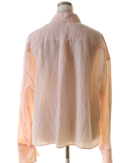 cafune カフネ PASSIONE パシオーネ ROBE　ローブ　生成繊維リヨセル　ショート丈カラーシャツ　615909　2026NEWARIIVAL
