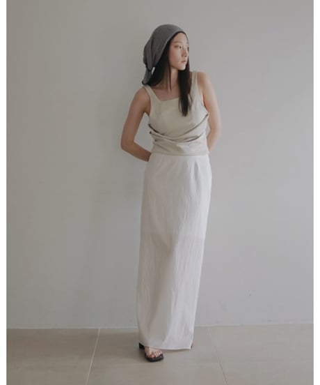 anuke アンヌーク Sheer Pencil Skirt 62620806
