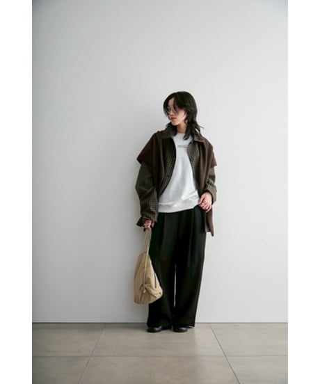 anuke アンヌーク Twill Satin Pants 62620708