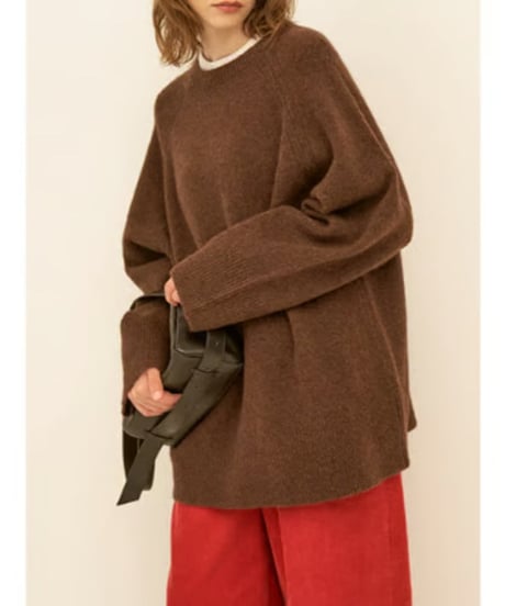 YENN イエン　ALPACA MIX SWEATER