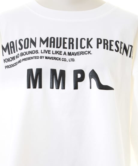 メゾンマヴェリック　MAISON MAVERICK  MMP Heel Printed tee MM5159 2026NEWARIIVAL