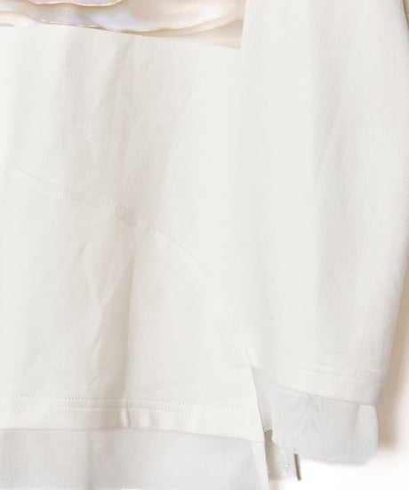 AULA AILA　アウラアイラ　SHELL PRINT T-SHIRT シェルプリントTシャツ　1251-08052