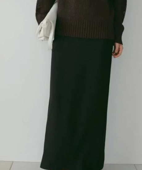 anuke アンヌーク  Georgette Pencil Skirt 62610801 5月中旬～6月中旬発送
