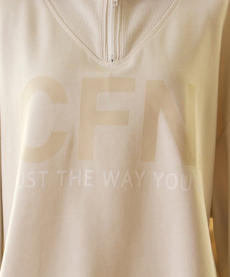 cafune カフネ PASSIONE パシオーネ ROBE　ローブ　CFN.ロゴジップアップスウェット　435965
