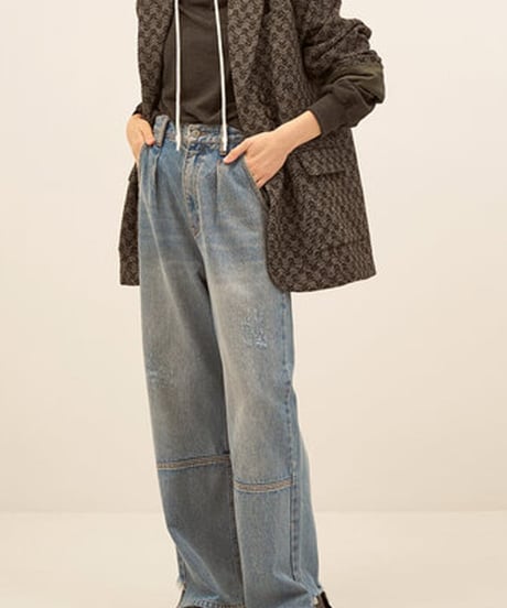 YENN イエン　WOOL TWEED BLAZER