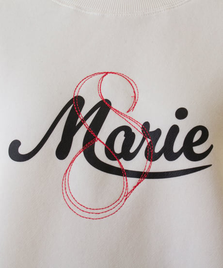 MARIED'OR　マリードール　裏起毛プリント×刺繍ロゴドルマンスウェット 14123 送料無料