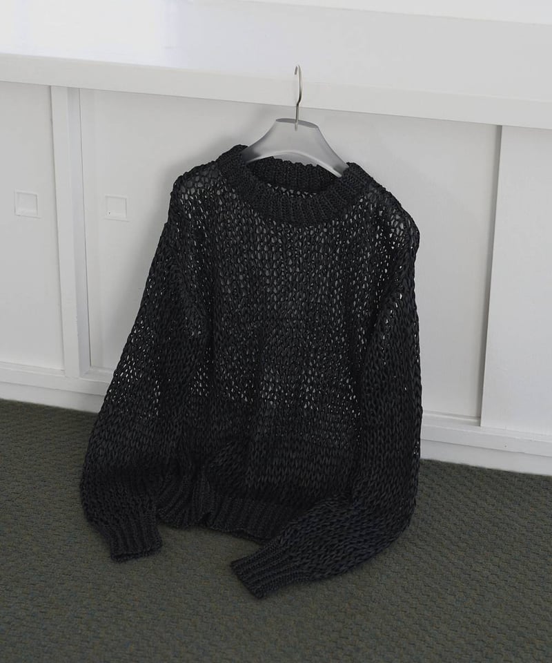 anuke アンヌーク Tapeyarn Loose Knit 62610508 本州送料無料