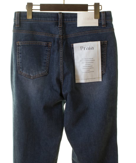 Praia(プライア　裏起毛スキニーデニム　25146