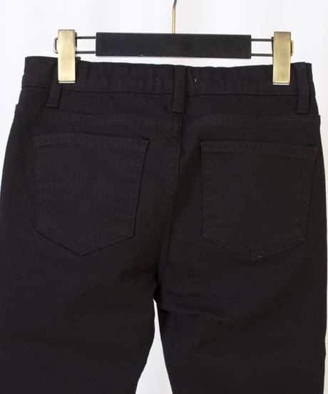 INDIMARK　インディマーク　ブラックストレッチスキニーパンツ　WJ041