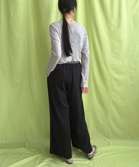 LHELBIE レルビエ　Tシャツ ワッシャーシアートップス 52054S　2026NEWARIIVAL