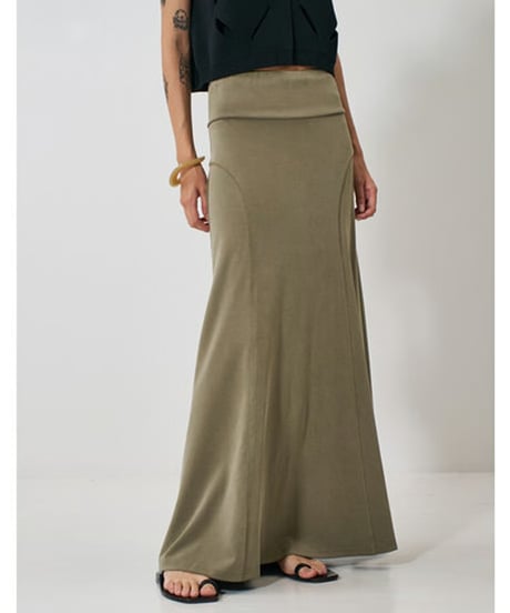 YENN イエン　FIBRIL JERSEY SKIRT Y261-21023 2026NEWARIIVAL