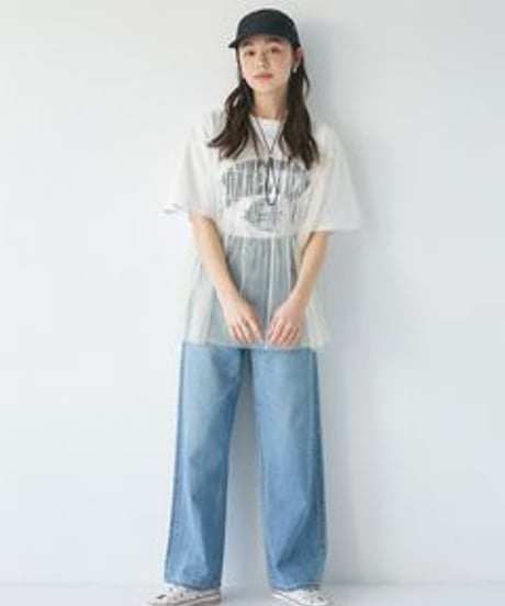 Ungrid (アングリッド)  NUTMEG別注 ビッグロゴTee 112432783901
