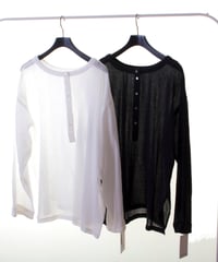 PASSIONE パシオーネ ROBE　ローブ　ヘンリーネックコットン2WAYシャツ　616960 2026NEWARIIVAL