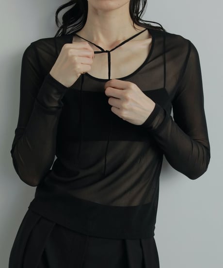 anuke アンヌーク 2way Sheer Tops 62520609 本州送料無料