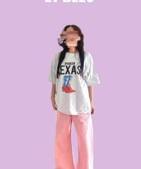 L'OURS POLAIRE et BLEU ルス・ポレイル＆ブルー　テキサスTシャツ/26319141　2026NEWARIIVAL