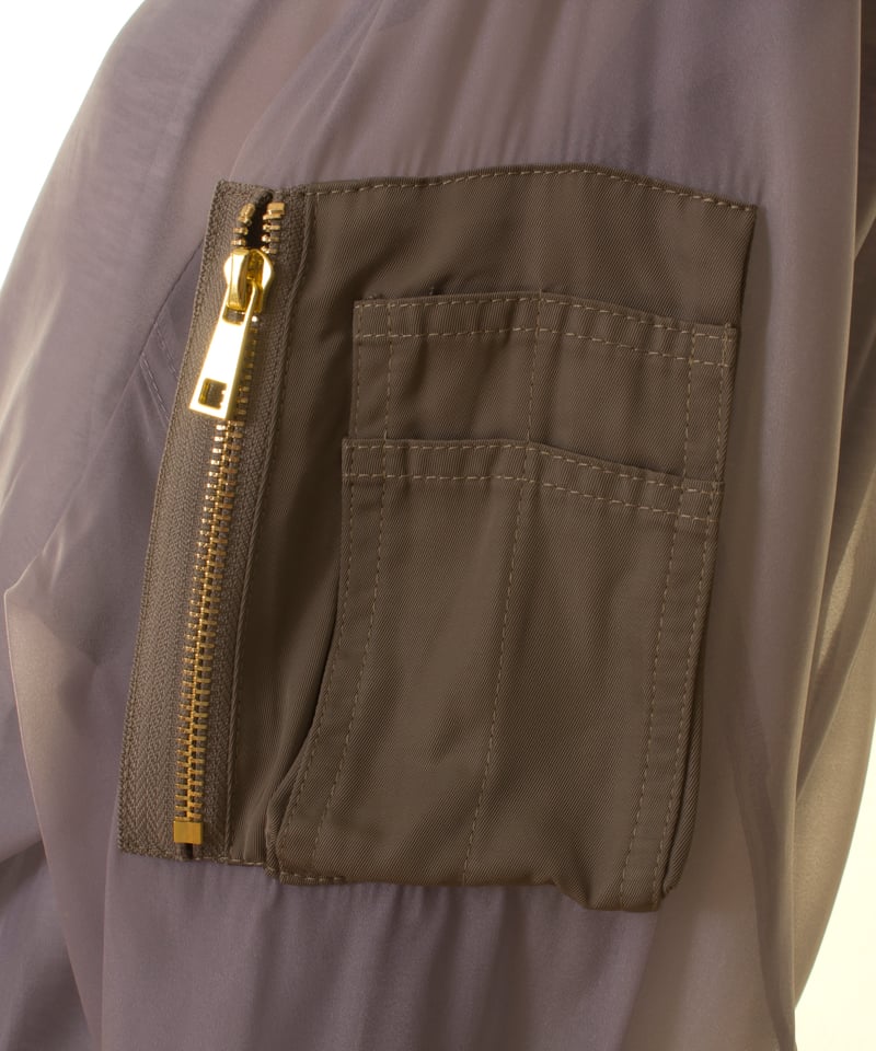 RISLEY リズレー Shoulder MA-1 hoodie (1740899)【R250 display picture 1